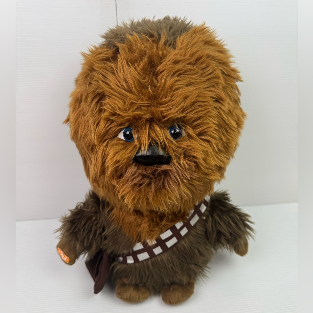 Chewbacca Large Stand Up Stuffed Plush Star Wars 15" Stand Ups TALKS works